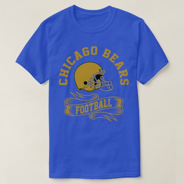 Chicago Retro Helmet T-Shirt (Design Front)