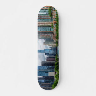 Chicago River and Trump Tower Skateboard