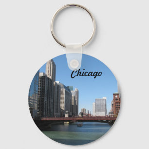 Chicago River Keychain