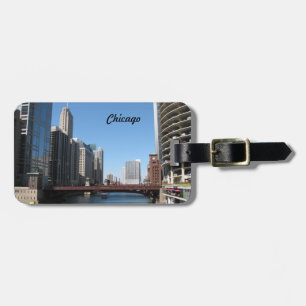 Chicago River Luggage Tag