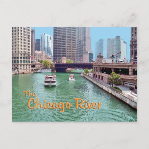 Chicago River Postcard