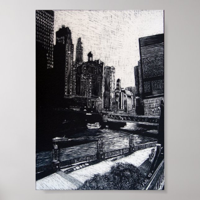 Chicago River Poster (Front)