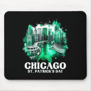 Chicago River St. Patrick's Day Parade  Mouse Pad