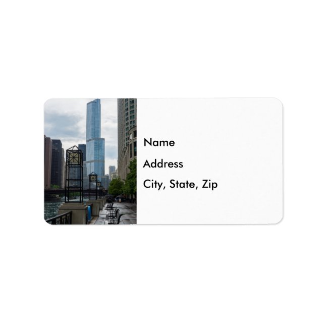Chicago River Walk Label (Front)