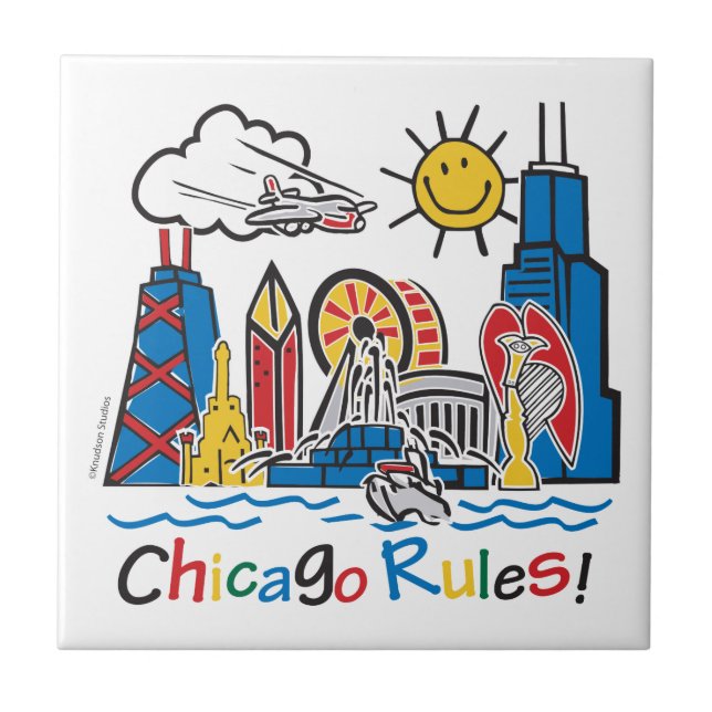 Chicago Rules Tile (Front)