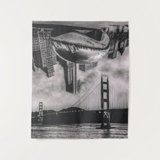 Chicago San Francisco Tapestry