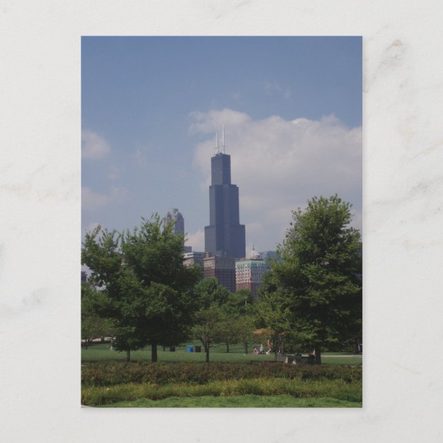 Chicago Sears Tower/Willis Tower Post Card (Front)