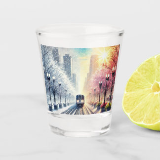 Chicago Seasons Shot Glasses