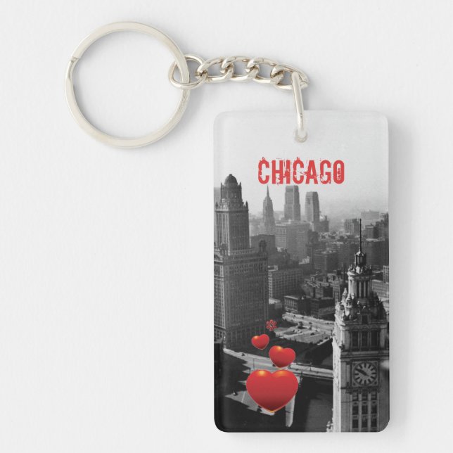 Chicago Skyline1930 de photographie ci-dessus de (Devant)