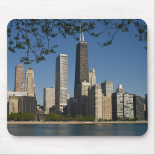 Chicago skyline and Lake Michigan, Lake Shore Mouse Pad