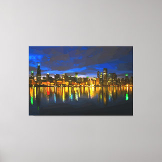 Chicago Skyline Canvas Print