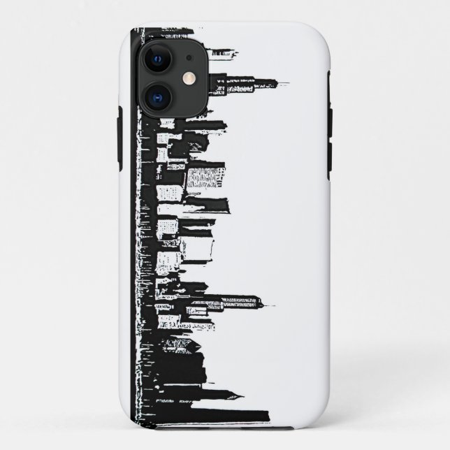 Chicago Skyline Case-Mate iPhone Case (Back)
