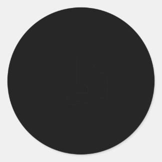 Chicago Skyline Chicago Illinois Classic Round Sticker