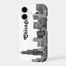 Chicago Skyline Gravé