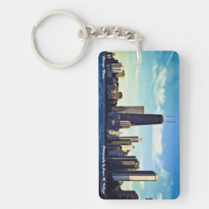 Chicago Skyline Keychain