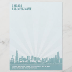 Chicago Skyline letterhead