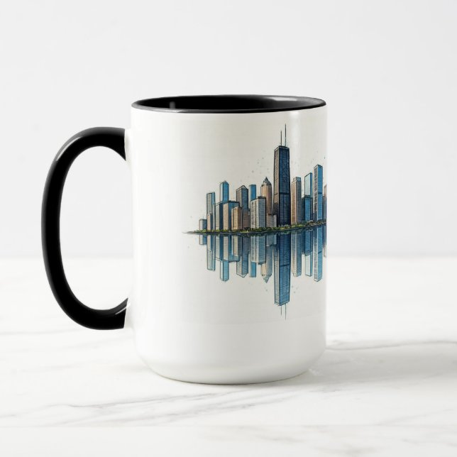 Chicago Skyline Mug (Left)
