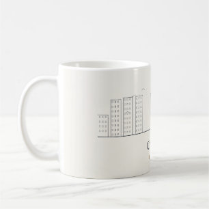 Chicago Skyline Mug – Illinois Line Art