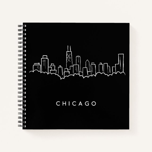 Chicago Skyline Notebook (Front)