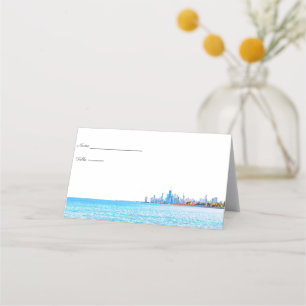 Chicago Skyline Place Cards