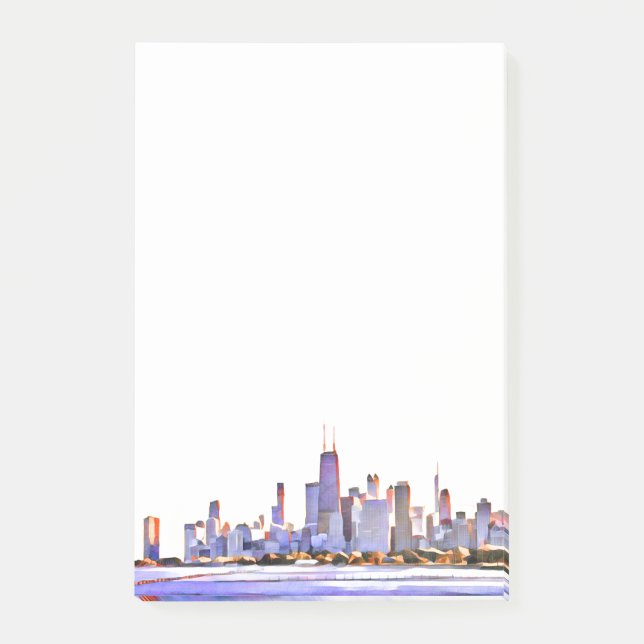 Chicago Skyline Post-it-Notes Post-it Notes (Front)