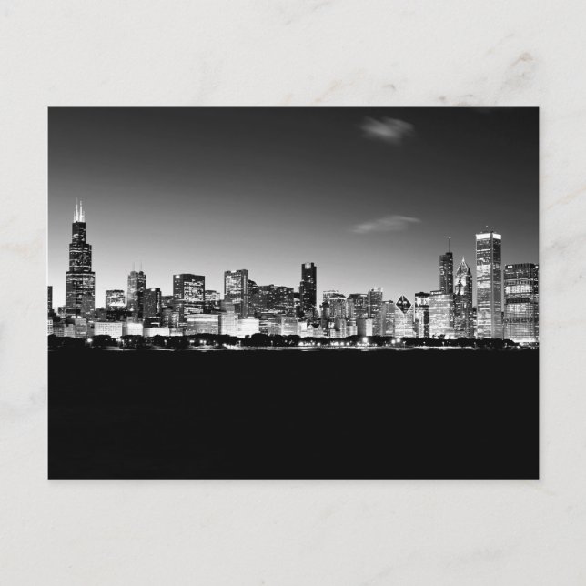 Chicago Skyline Postcard (Front)