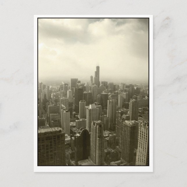Chicago Skyline Postcard (Front)
