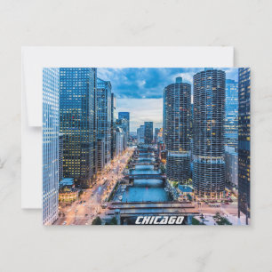 Chicago Skyline Postcard