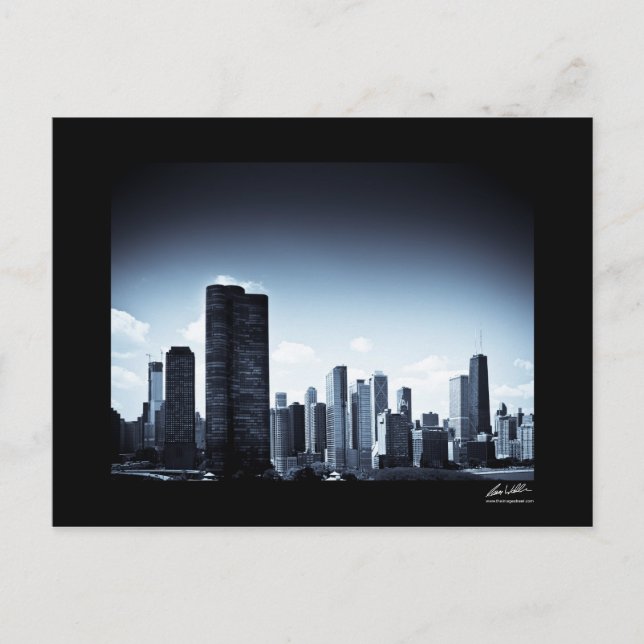 Chicago Skyline Postcard (Front)