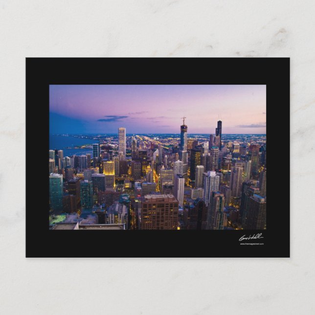 Chicago Skyline Postcard (Front)