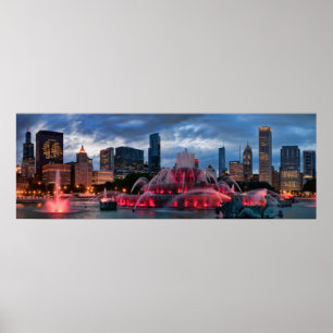 Chicago Skyline Poster