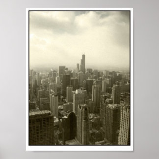 Chicago Skyline Poster