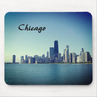 Chicago Skyline Recoleta Filter Mouse Pad