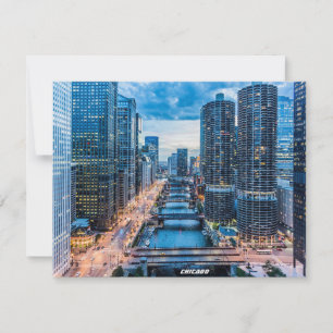 Chicago Skyline River