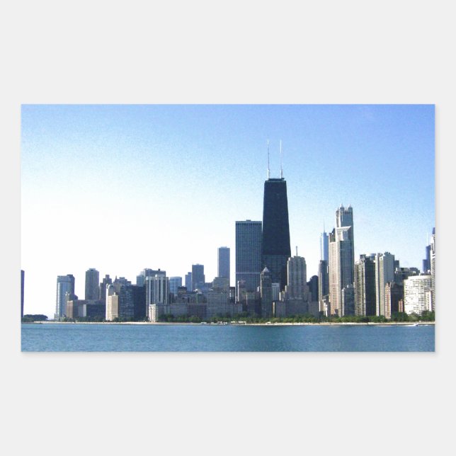 Chicago Skyline Sticker (Front)