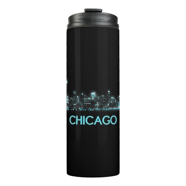 Chicago Skyline Thermal Tumbler (Front)