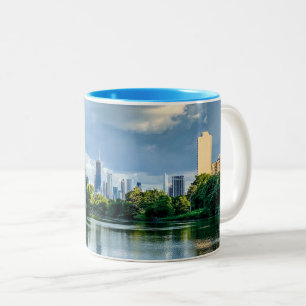 Chicago Skyline Two-Tone Coffee Mug