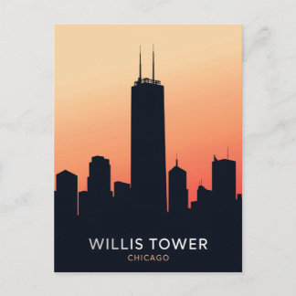 Chicago Skyscraper Postcard