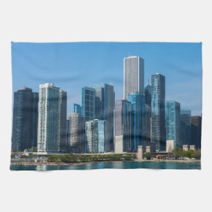 Chicago Skyscrapers Kitchen Towel