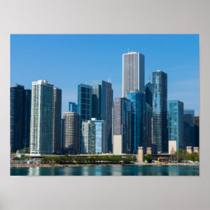 Chicago Skyscrapers Poster