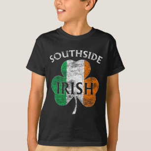 Chicago Southside Irish Flag St. Patrick's Day  T-Shirt