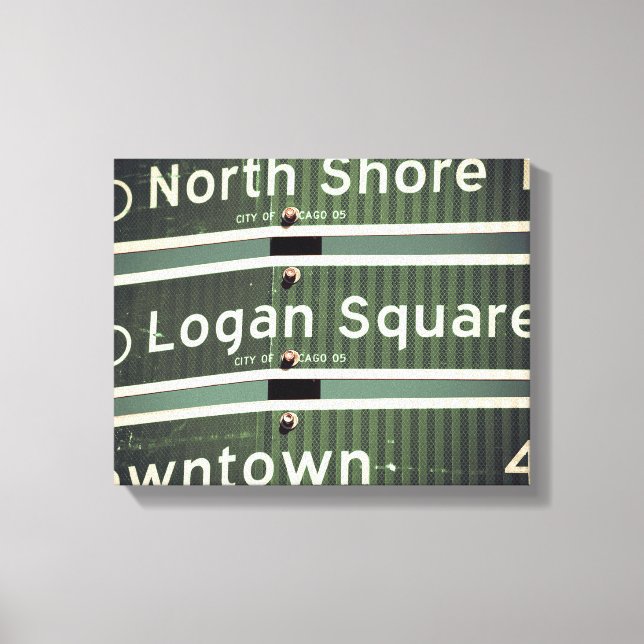 Chicago street sign (Front)