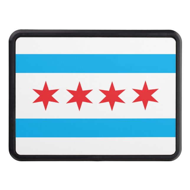 Chicago Style Trailer Hitch Cover. Trailer Hitch Cover (Front)