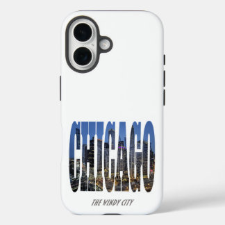 Chicago The Windy City iPhone 16 Case