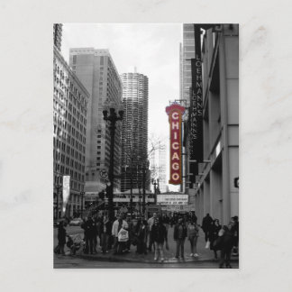 Chicago Theatre Postcard