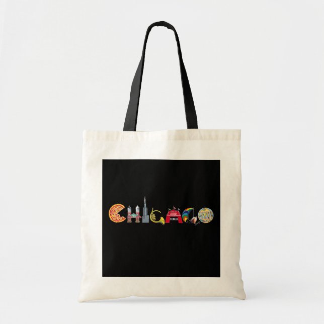 Chicago tote bag (Front)