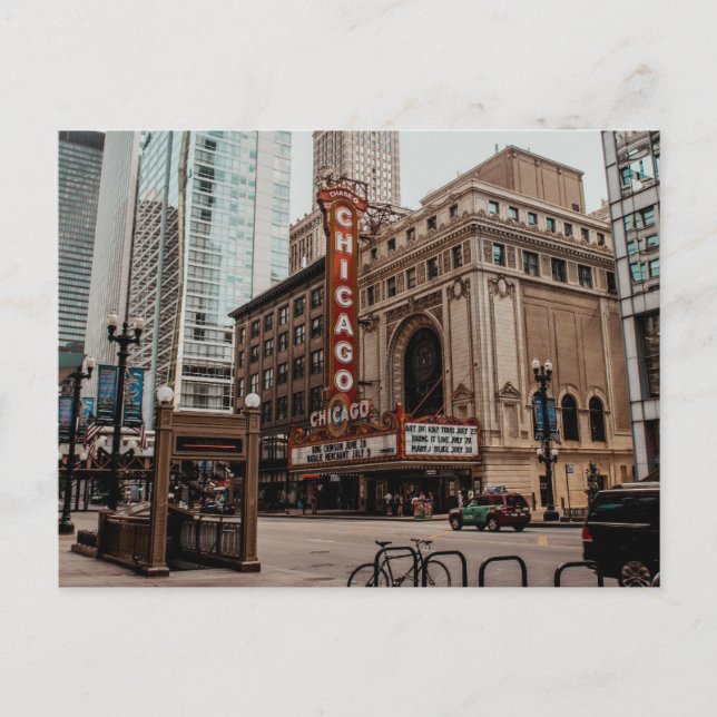 Chicago Travel Postcard (Front)