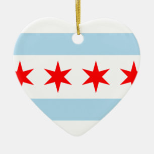 Chicago, United States Ceramic Ornament