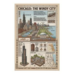 Chicago, USA Poster