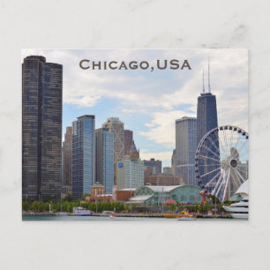 Chicago, USA Vintage voyage Tourism Ajouter carte